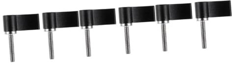 JEWEDECO 6stücke Förmige Schraube Förmigem Griff Verstellbare Alu-lockschraube Für Kamerazubehör Für Modellbau Und Fotografie