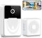 Sonnette sans fil avec caméra, sonnette caméra1080p,surveillance de vision nocturne HD,interphone à domicile,support de sécurité intelligent,sonnette vidéo wifi pour appels vocaux bidirectionnels