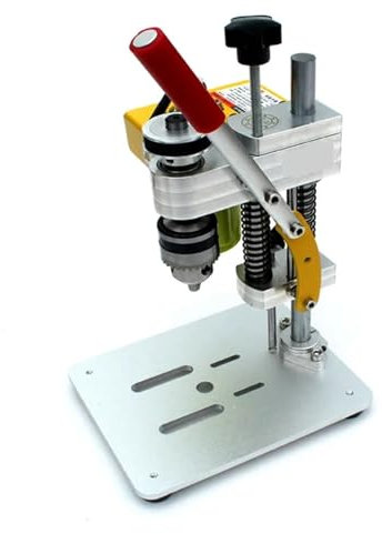 Tischbohrmaschine, Mini-Bohrmaschine, Präzisions-Tischbohrmaschine, Tragbare Tischbohrmaschine, CNC 795-Motor, B10-Spannfutter, Metall, Holz, DIY-Handwerkswerkzeug