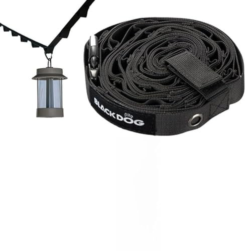 LYEAA Portable Camping Lanyard Adjustable Tent Canopy Cup Lamp Hanger Tent Accessories