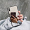 WSDSMS Black Edge Mirror Phone Case For iPhone 16 15 14 13 12 11 Pro Max XS MAX XR TPU Protective Case Mirror Case,For iphone 14Pro Max