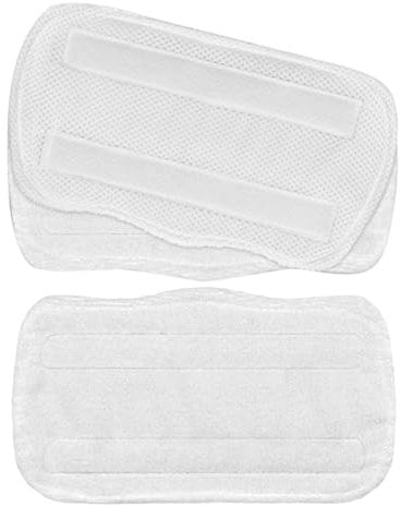 minkissy 3Pcs Washable Microfiber Mop Pads for Steam Mops Compatible with Shark Super Absorbent Cleaning Pads for Hardwood Tile Marble Floors