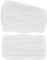 minkissy 3Pcs Washable Microfiber Mop Pads for Steam Mops Compatible with Shark Super Absorbent Cleaning Pads for Hardwood Tile Marble Floors