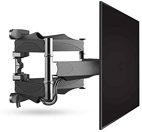 Support TV universel avec bras articulé, support mural rotatif pour écrans LED LCD plasma, design rétractable