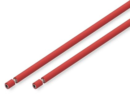 DIGITUS Solar installation cable – 20 m – 6 mm² conductor cross‑section – H1Z2Z2‑K – XLPO jacket – UV‑resistant and weatherproof – solar cable for PV systems – red