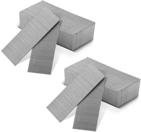 STAHLWERK Druckluftnägel 45 mm Gauge 18 (1,25 x 1,05 mm), 2 mm Kopfbreite | 10.000 Stück Streifennägel, Tackernägel und Druckluftstifte für Nagler, Nagelpistolen und Tacker