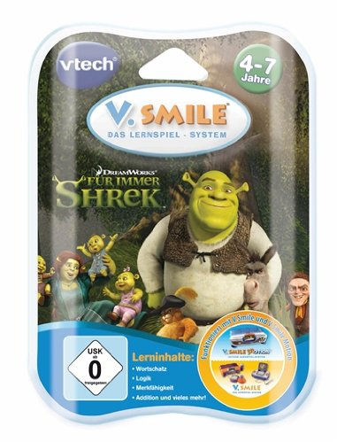 VTech 80-084504 - V.Smile Lernspiel Shrek 4