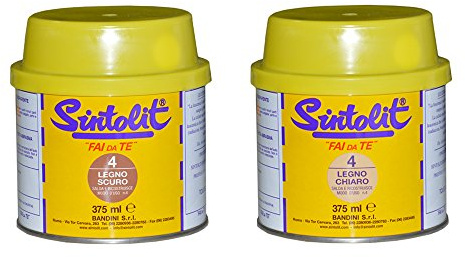 Sintolit litfdtlesc Stucco per Legno, Marrone