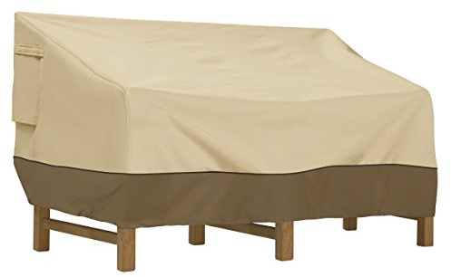 Classic Accessories Veranda Water-Resistant 76 Inch Deep Seated Patio Sofa/Loveseat Cover, Patio Furniture Covers