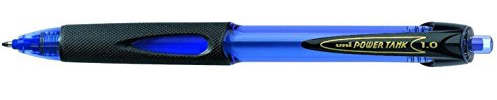 Uni-Ball Druckkugelschreiber POWER TANK SN220, blau, Ballpoint Pen mit Tank Top Design