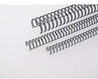 RENZ Drahtbinderücken RING WIRE 3:1 tlg./310950134 9,5mm 7,5mm-75 100 Stk