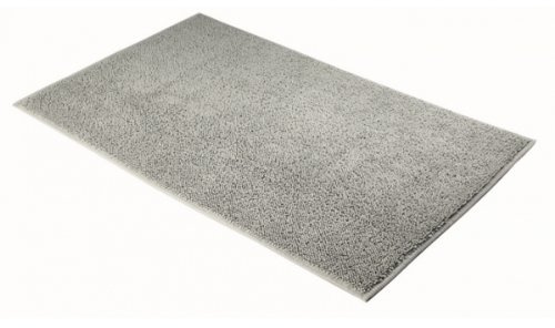 Decor Walther 0960293 Twist BM60100 Badematte, Silbergrau