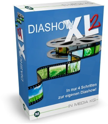 Diashow Software Diashow XL 2 zum Diashow erstellen für PC, Smart-TV, TV, CD-ROM, DVD, VCD, SVCD, Smartphones, Handys, Tablets, Webseiten oder für Videoportale. Machen Sie aus Ihren Bildern atemberaubende Präsentationen mit Musik!
