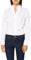 Seidensticker Damen City Langarm Slim Fit Kelchkragen Bügelfrei Bluse, Weiß, 36 EU