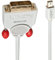 LINDY 3m Mini DisplayPort to DVI Cable, White