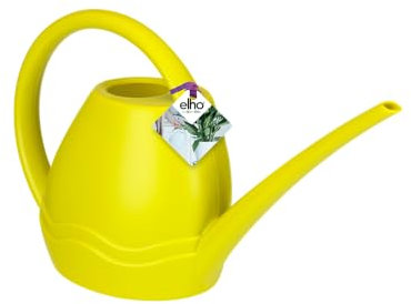 Elho Aquarius Watering Can 36 - Annaffiatoi per Internocoltura E Raccolta - Ø 34.8 x H 16.8 cm - Verde/Lime Green