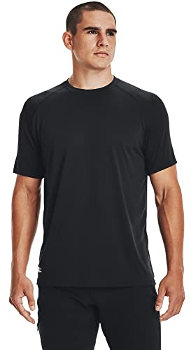 Under Armour Men Tech Polo Tech Polo Short SleeveT-Shirt, Black (Black/Clear 001), XXXX-Large