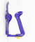 KANANA Ajustable Portabotellas Sostenedor de Botellas Bicicleta Soporte para Vasos Soporte - Lila, Morado