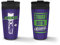 DC Comics The Joker Metal Mug (Straight Outta Arkham Design) 16oz Metal Travel Mug, Travel Coffee Mug - Official Merchandise