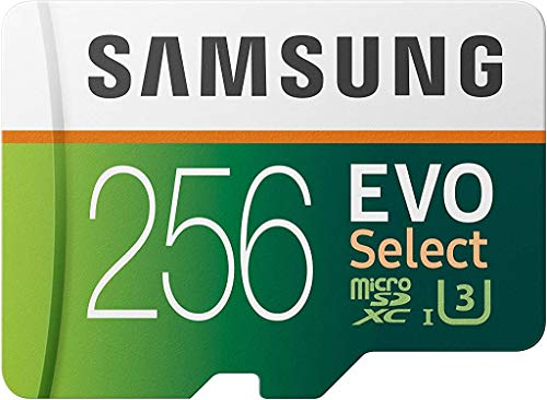 Samsung Beanmay EVO Select 256GB microSDXC UHS-I U3 100MB/s Full HD & 4K UHD Memory Card with Adapter (MB-ME256HA)