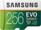 Samsung Beanmay EVO Select 256GB microSDXC UHS-I U3 100MB/s Full HD & 4K UHD Memory Card with Adapter (MB-ME256HA)