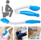 Toilet Aids Tools,Folding Long Handle Wipe Comfort Self-Assist Toilet Aids,Toilet Paper Tissue Grip Wipe Aid Helper for Elderly Pregnant Women Injured Person