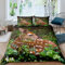 3D-Druck Deer Bettwäsche-Set Schöne Rehkitz Bettbezug in Gras Tröster Bezug für Kinder Jungen Mädchen Wald Tier Bambi natürliche Bettbezug Bett Dekor mit 1 Kissenbezug 135x200 Brown Green