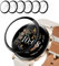 Hianjoo 6 Piezas Protector Pantalla Compatible con Huawei Watch GT 3 42mm, Premium Cobertura Completa Film Láminas [Resistente a Rayones] [Anti-Shatter][No Compatible con Watch GT/GT 2 42mm]