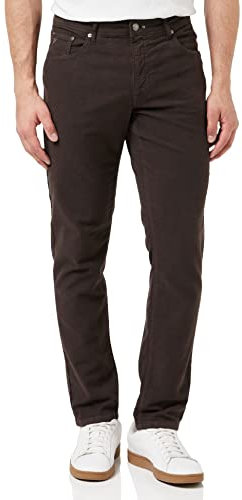 Hackett London Men's Moleskin 5 Pkt Pants, Ganache, 36W/30L