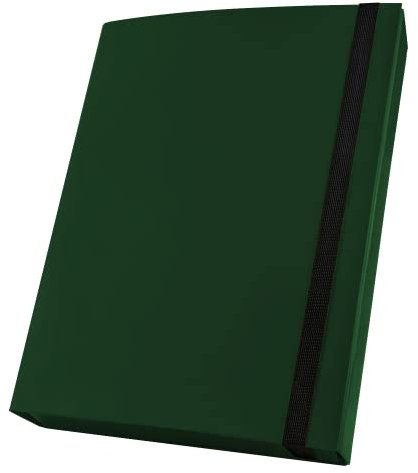 Netuno Sammelmappe A4 Pappe 50 mm grün Dokumentenmappe Klappordner Kartonmappe mit Gummizug Mappe PP 1 Stück