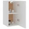 Keketa Armario Colgante de Cocina Madera Contrachapada Armario Colgar Armario Cocina para Guardar Cuencos, Platos, Ollas y Otros Electrodomésticos de Cocina Blanco 29,5x31x60 cm