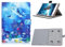 elfofle Universal Tablet Hülle für Honor Pad X8a /Blackview Tab90 Tab60 WiFi Tablet, PU Leder Hülle Kompatibel mit SGIN Tablet/Cheerjoy Tablet/COLORROOM Tablet (Delfine)
