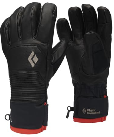 Black Diamond Impulse Glove Schwarz - Gore-Tex Warme wasserdichte Gore-Tex Freeride Handschuhe, Größe XL - Farbe Black
