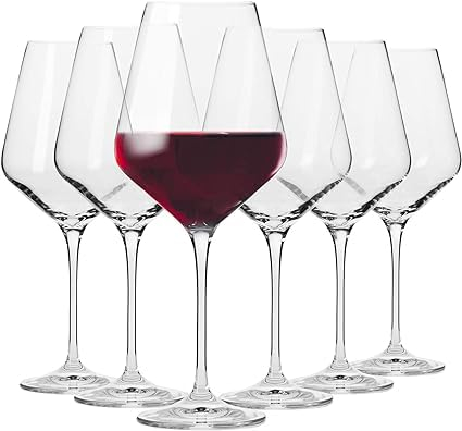 Red Wine Glass |Set of 6| Avantegarde Collection