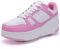 WOWEI Schuhe mit Rollen für Jungen Mädchen Skateboardschuhe Sportschuhe Rollschuhe Kinder Erwachsene 2-in-1-Multifunktionsrollschuhe Sneakers Mit Rollen Outdoorschuhe (BZX-T15, 33EU)