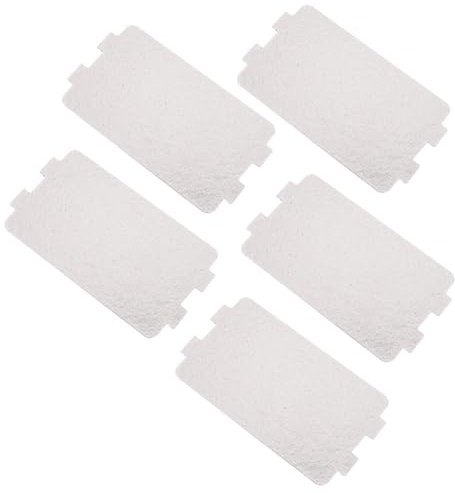 5PCS Microwave Oven Mica Plate, Microwave Oven Mica Sheet Replacement Repairing Accessory