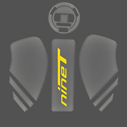 Motorrad-Tankseitenaufkleber Für B&M&W R NineT R Nine T RnineT Kniegriffschutz Anti-Rutsch-Aufkleber Tank Traction Pad Zubehör (Color : 4)