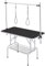 Soberine Tavolo da Toelettatura per Cani Tosatura Piano Antiscivolo Pieghevole 177 cm (Nero)