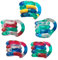 Fidget Toy,5 Stück Fidget Toys Set,Tangle Autismus Spielzeug,Stim Toys Zur Stressabbau,Twister,Hilfsmittel Hand-Augen-Koordination Und Autismus,FüR Kinder/Erwachsene Autismus Sensory Stimming (Y02)