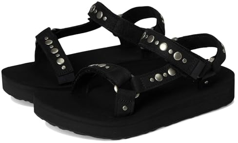 Teva Women's Midform Universal Studded Sandal, Schwarz, 38 EU
