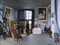 SYlale Ölgemälde Wandkunst Bilder Poster Wandkunst das Atelier des Künstlers von Jean Frederic Bazille Drucken Ölgemälde für Wanddekoration 60x90cm