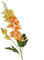 Auffällige Hotellobby-Theke, künstliche Hyazinthen-Blume, hochwertiges Seidenmaterial (orange)