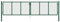 ShGaxin Mesh-Gartentor, Gartentür, Gartentüren, Gartenzaun Tür, Zauntür, Flügeltore, Garten Türe, Maschendrahtzaun, Stahl 400 x 100 cm Grün