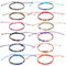 Prasacco Lot de 12 bracelets tressés bohème - Bracelets tressés - Bracelets de cheville - Bracelets d'amitié pour femmes, hommes et adolescents