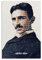 CBEJFGTX Nikola Tesla Fan Art Poster Dekorative Malerei Leinwand Wandkunst Wohnzimmer Poster Schlafzimmer Malerei 12x18inch(30x45cm)