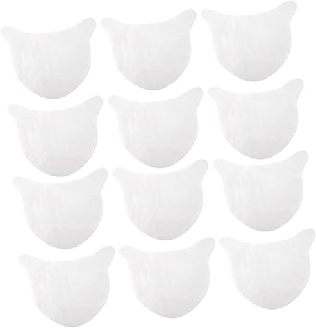 WRITWAA 100stücke Verschönerndes Nackenpapier Vlies-nackenpapier Vlies-nackenmaske Toner-maskenblätter Nackenmaskenblätter Diy Spa Hals Abdeckt Papier Toner Maske Blätter