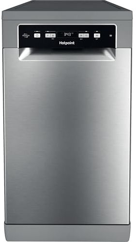 Hotpoint Slimline Dishwasher - Silver - C Rated