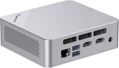 MINISFORUM Mini PC UN150P, Intel Twin Lake N150, 16GB DDR4 256GB M.2 2280 PCIe/SATA SSD + 2,5 SATA + TF Solt, USB3.2 (PD&DP), 2 HDMI, WiFi6, 2,5G RJ45