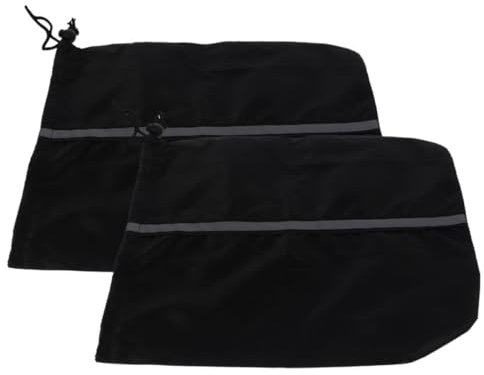 2 Piezas Cubiertas Protectoras de Laterales para Auto Funda de Oxford con Reflectores para Retrovisores Protección Exteriores Dimensiones