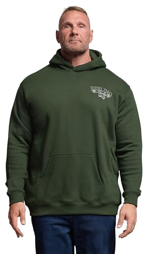 BadRhino Big & Tall Feeling Lucky Hoodie - Men's - Plus Size Curve